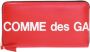 Comme des Garçons Portemonnee met logo-print Rood Dames - Thumbnail 1