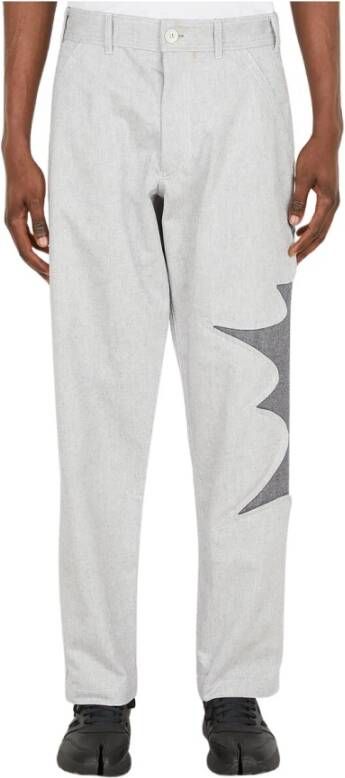 Comme des Garçons Rechte poot jeans Grijs Heren