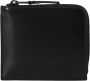 Comme des Garçons Zwarte Leren Portemonnee Black Unisex - Thumbnail 1