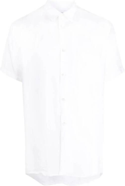 Comme des Garçons Wit overhemd met korte mouwen White Heren