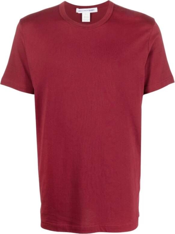 Comme des Garçons Zoals jongens en Bordeaux T-shirts en poloshirts Rood Heren