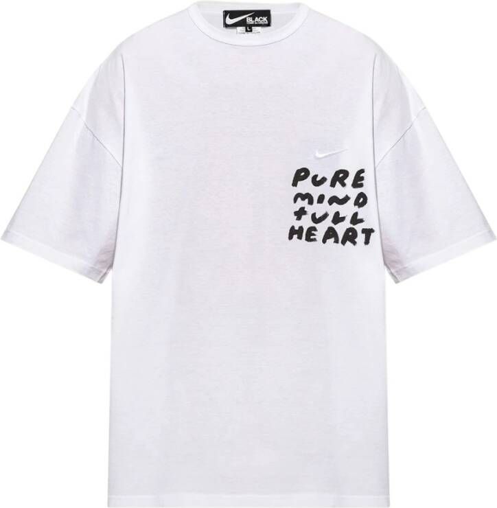 Comme des Garçons Zwart x Nike White Heren