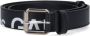 Comme des Garçons Unisex Riem met Groot Logo Zwart Black Unisex - Thumbnail 3