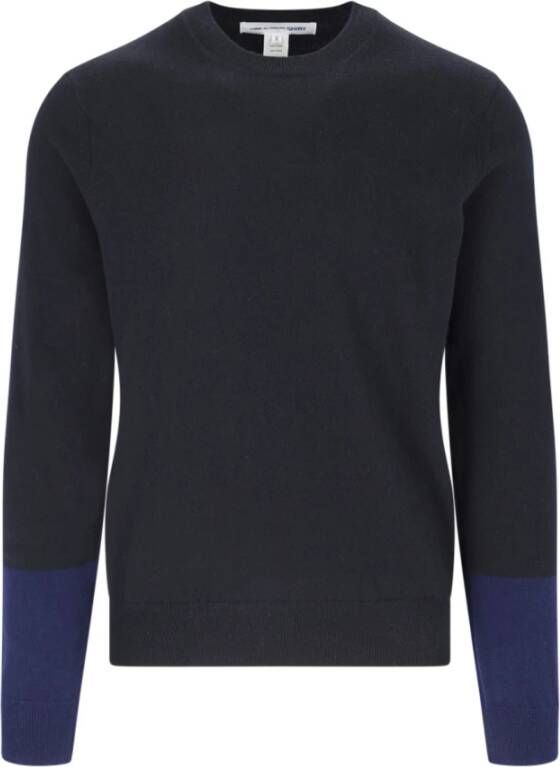 Comme des Garçons Zwarte Sweaters met Maglione Design Zwart Heren