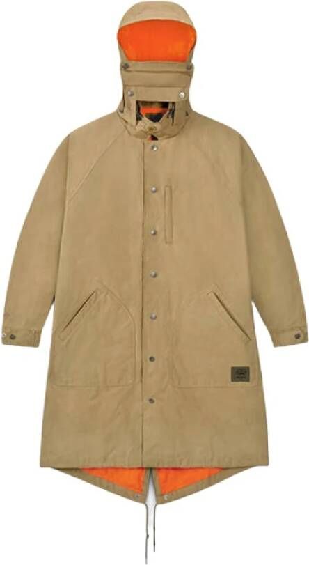 Converse British Trendch Jacket 10023351-A01 Bruin Heren