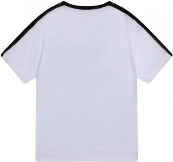 Converse Kinderen Gestreept Katoenen T-shirt White Heren - Foto 2