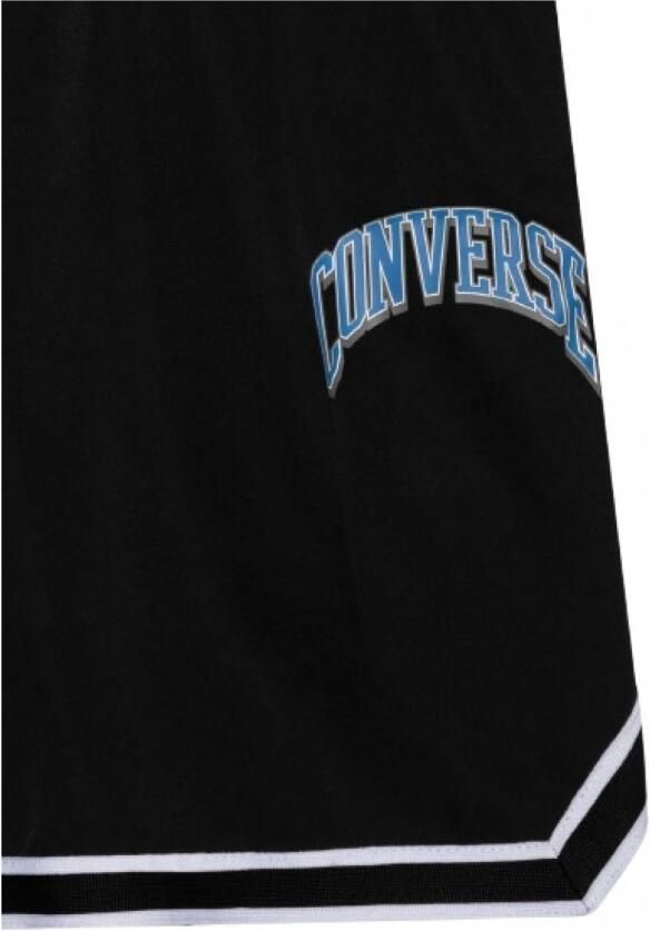 Converse Kinderen polyester shorts met verstelbare taille Black Heren