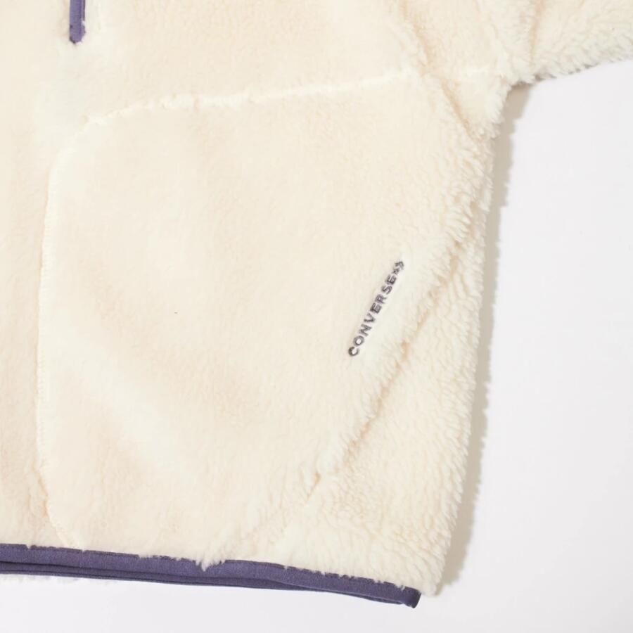 Converse Sherpa Full-Zip Jacket White Dames - Foto 2