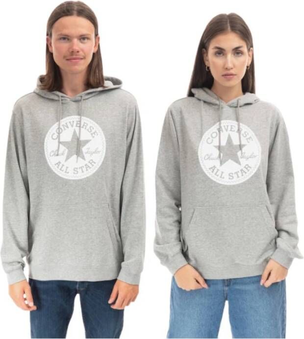 Converse Hoodies Grijs Unisex