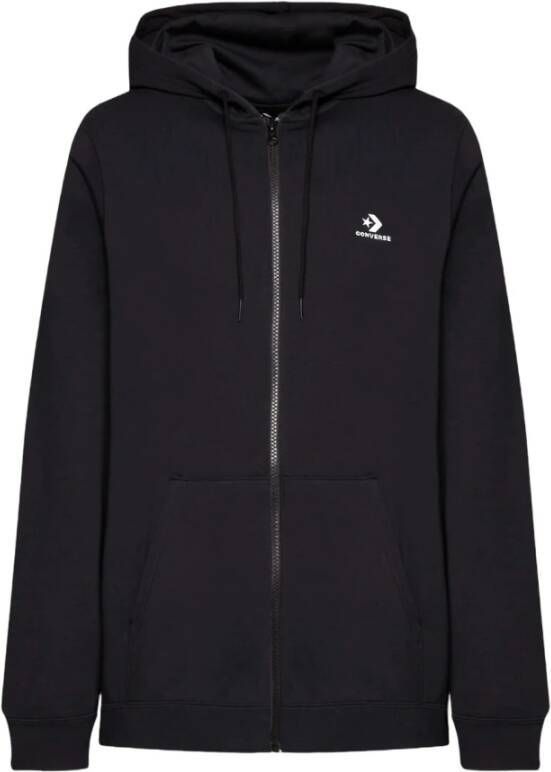 Converse Sweater GO-TO EMBROIDERED STAR CHEVRON FULL-ZIP HOODIE
