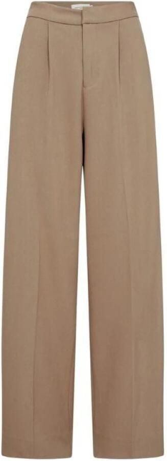 Copenhagen Muse Comfortabele Straight Jeans in Regular Fit Brown Dames