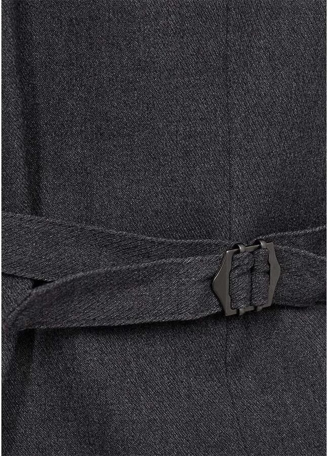 Copenhagen Muse Grijze Melange Tailor Vest met Knopen en Zakken Gray Dames - Foto 5