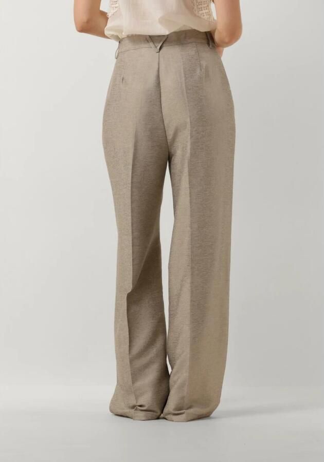 Copenhagen Muse Viscose bandplooi pantalon Cilly beige - Foto 2