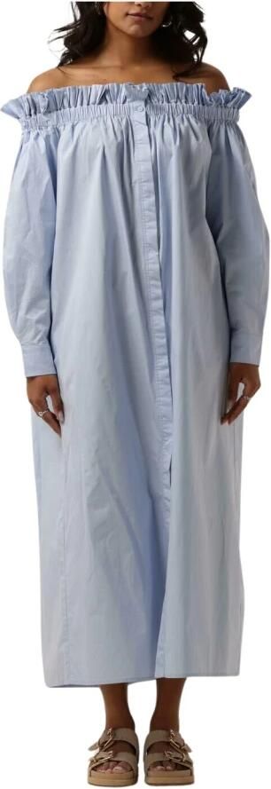 Copenhagen Muse Lichtblauwe Midi Jurk voor elke gelegenheid Blue Dames - Foto 3