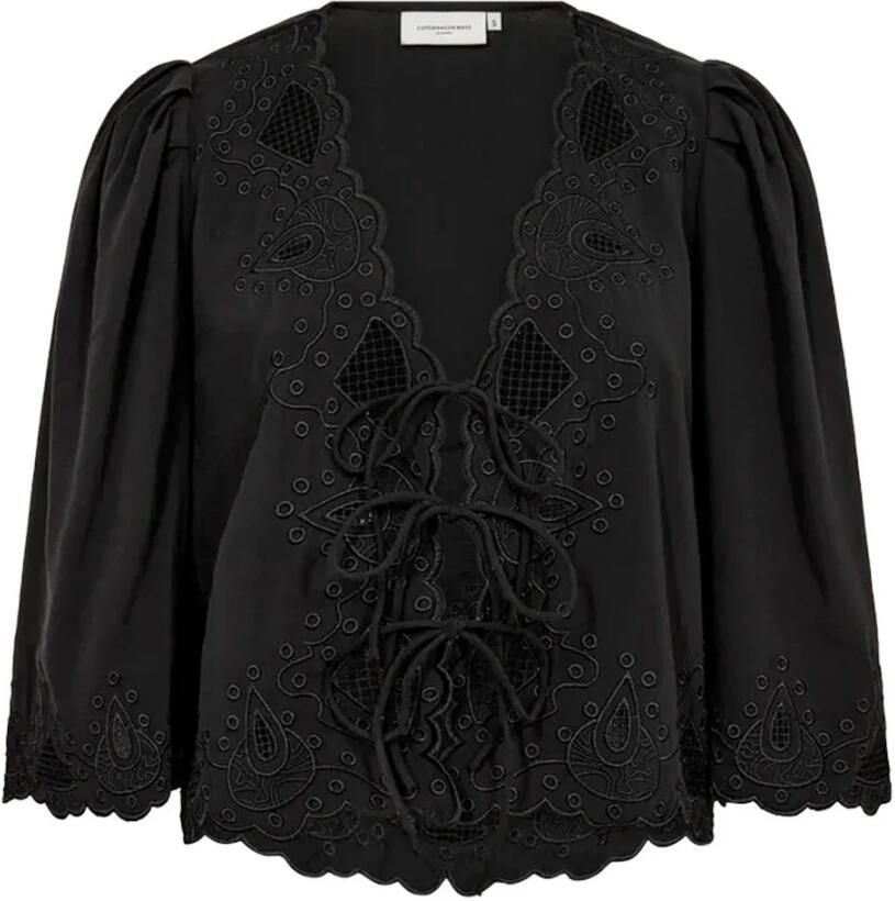 Copenhagen Muse Madelyn Blouse met lange mouwen Black Dames - Foto 7