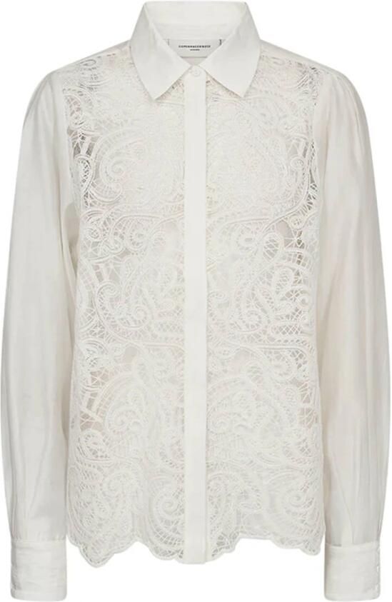 COPENHAGEN MUSE Dames Tops & T-shirts Molly Shirt Gebroken Wit - Foto 2