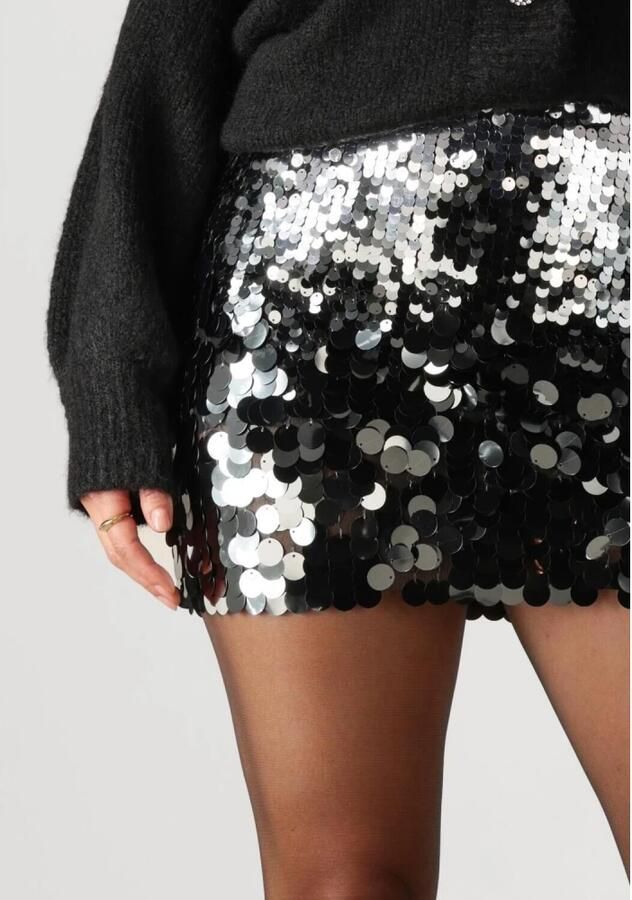 Copenhagen Muse Pailletten Minirok voor Feestavonden Gray Dames - Foto 5