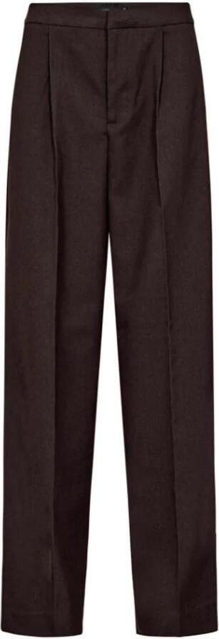 Copenhagen Muse Baggy fit stoffen broek met bandplooien model 'TAILOR'