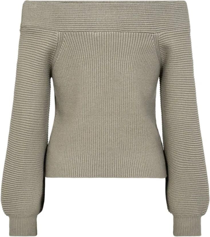 Copenhagen Muse Stijlvolle Muse Pullover in Diverse Kleuren Beige Dames - Foto 7