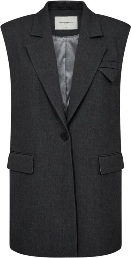 Copenhagen Muse Tailor Vest Grijs Mel Gray Dames