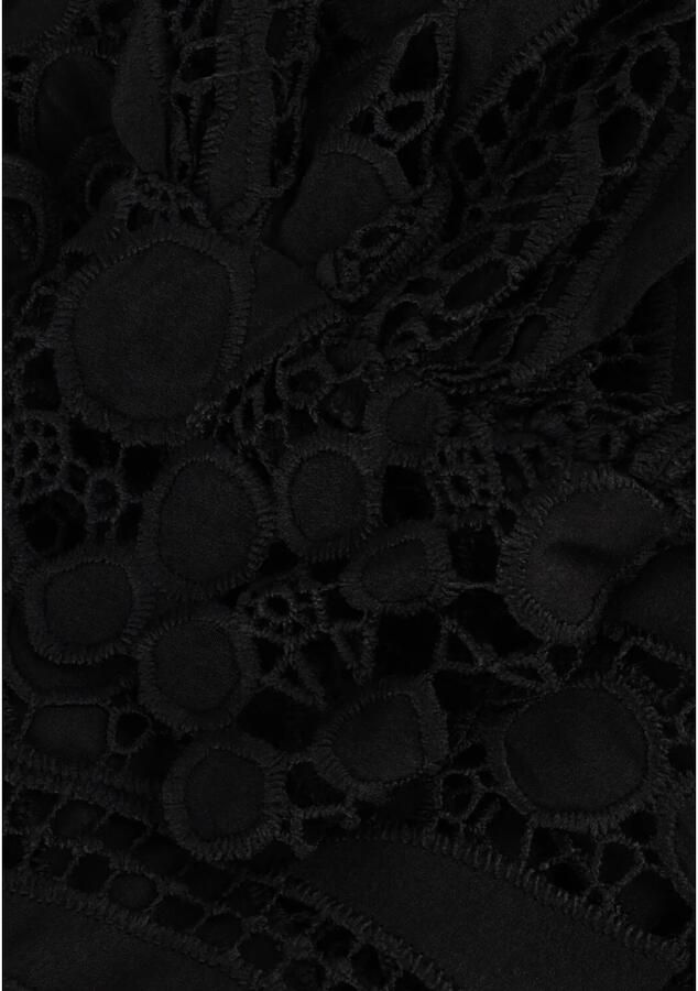 Copenhagen Muse Elegante Zwarte Blouse met Pofmouwen Black Dames