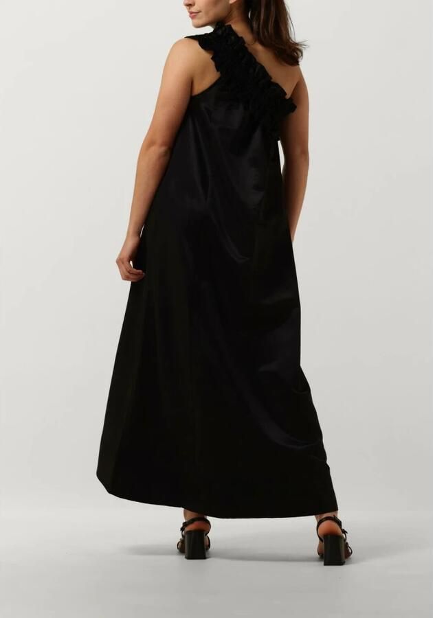 Copenhagen Muse Een-Schouder Zwarte Jurk Mava 204350 Black Dames - Foto 2