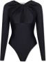 Coperni Zwarte bodysuit met uitsparingen casual stijl Black Dames - Thumbnail 1