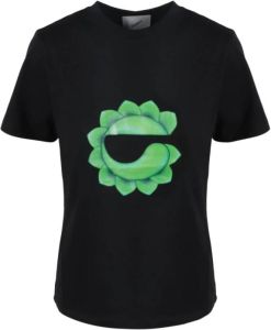Coperni Chakra Print T-Shirt Zwart Dames