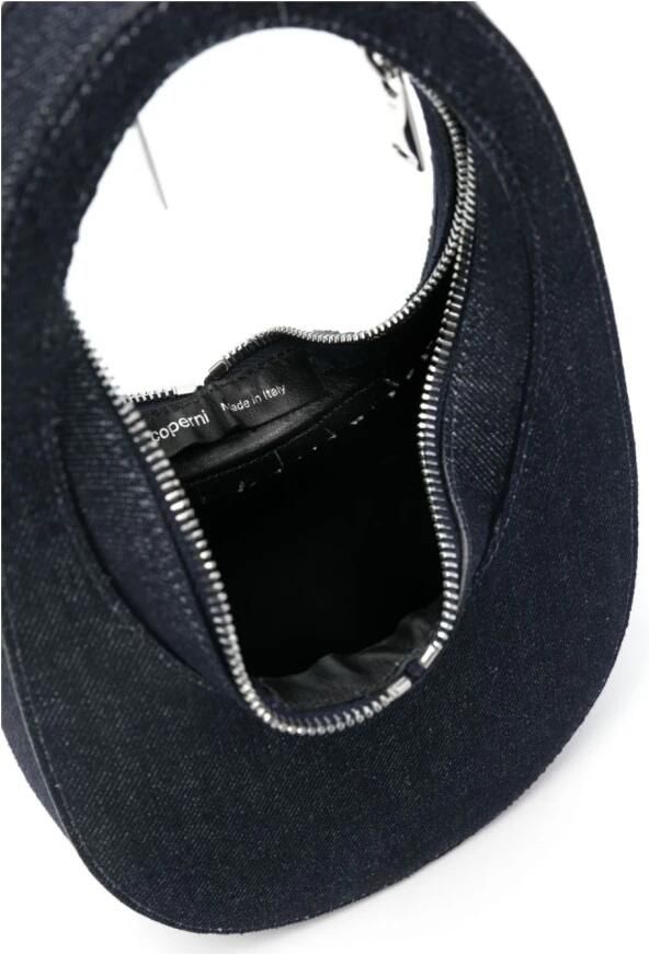 Coperni Crossbody bags Denim Mini Swipe Bag in blauw - Foto 3