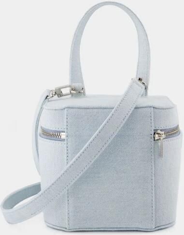 Coperni Hobo bags Denim Vanit-E Cotton Blue in blauw - Foto 4