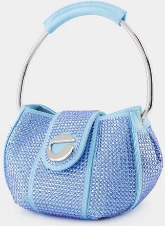 Coperni Crossbody bags Crystal Ring Pouch Crystal Blue in blauw - Foto 4