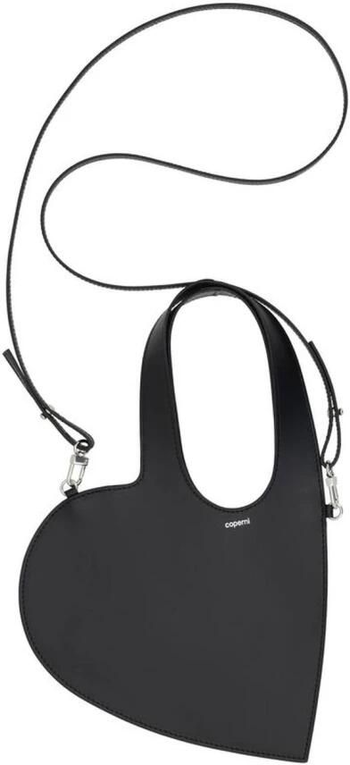 Coperni Hobo bags Baby Heart Crossbody Leather Black in zwart - Foto 11