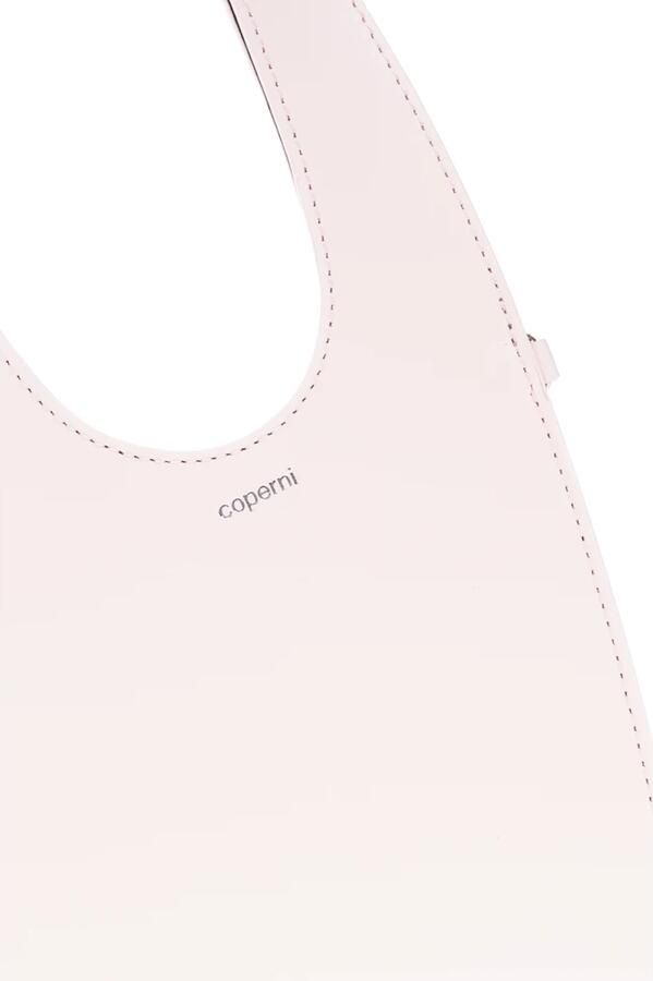 Coperni Hobo bags Baby Heart Crossbody Leather Pink in roze - Foto 4