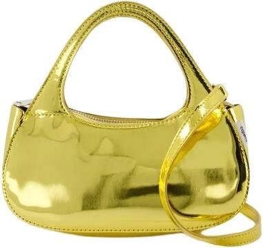 Coperni Crossbody bags Metallic Micro Baguette Swipe Bag Synthetic Go in goud - Foto 2