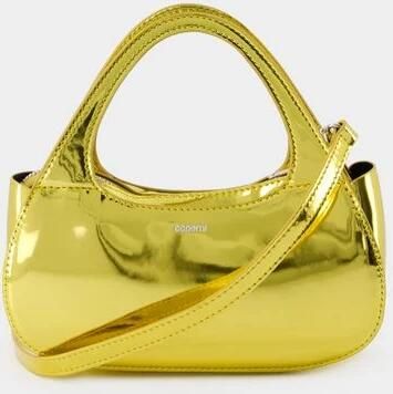 Coperni Crossbody bags Metallic Micro Baguette Swipe Bag Synthetic Go in goud - Foto 4