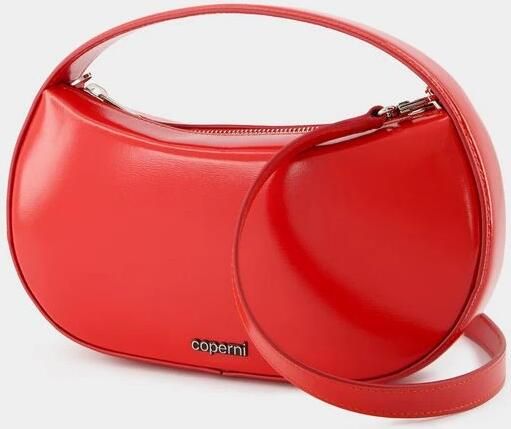 Coperni Crossbody bags Small Sound Swipe Bag Leather Red in rood - Foto 3