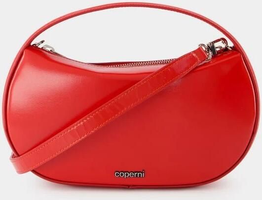 Coperni Crossbody bags Small Sound Swipe Bag Leather Red in rood - Foto 4
