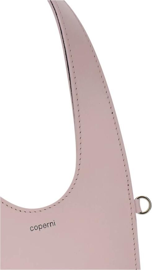 Coperni Hobo bags Baby Heart Crossbody Leather Pink in roze - Foto 9