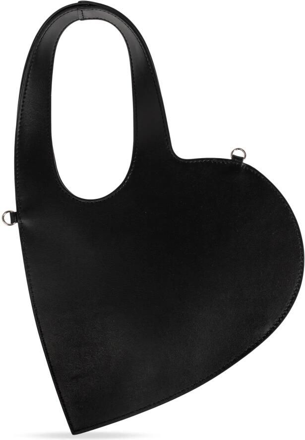 Coperni Hobo bags Baby Heart Crossbody Leather Black in zwart - Foto 4