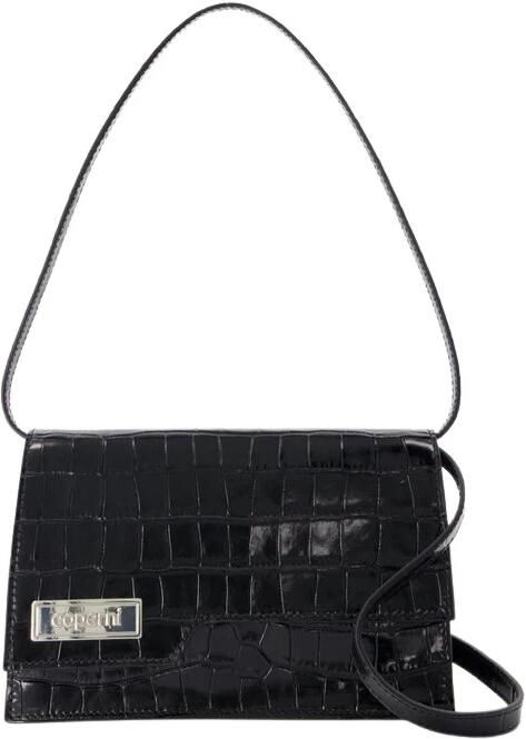 Coperni Hobo bags Mini Folder Bag Leather Black in zwart