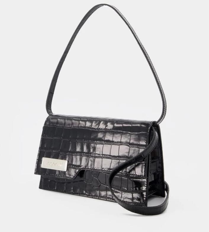 Coperni Hobo bags Mini Folder Bag Leather Black in zwart - Foto 4