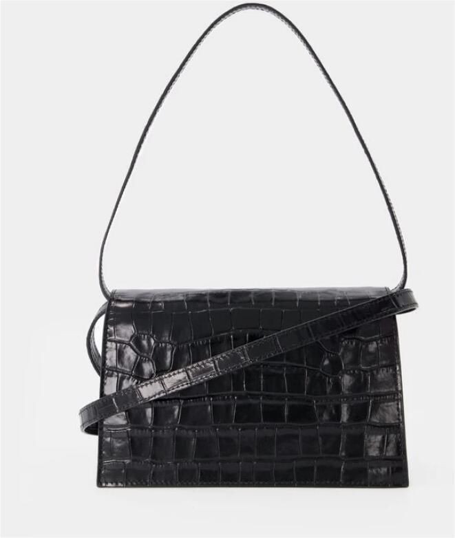 Coperni Hobo bags Mini Folder Bag Leather Black in zwart - Foto 5