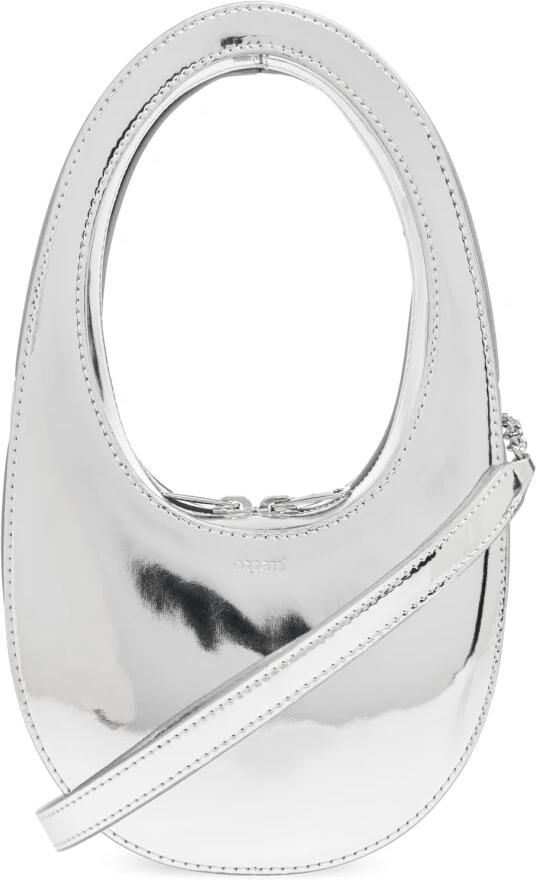 Coperni Hobo bags Mini Swipe Crossbody Synthetic Silver in wit