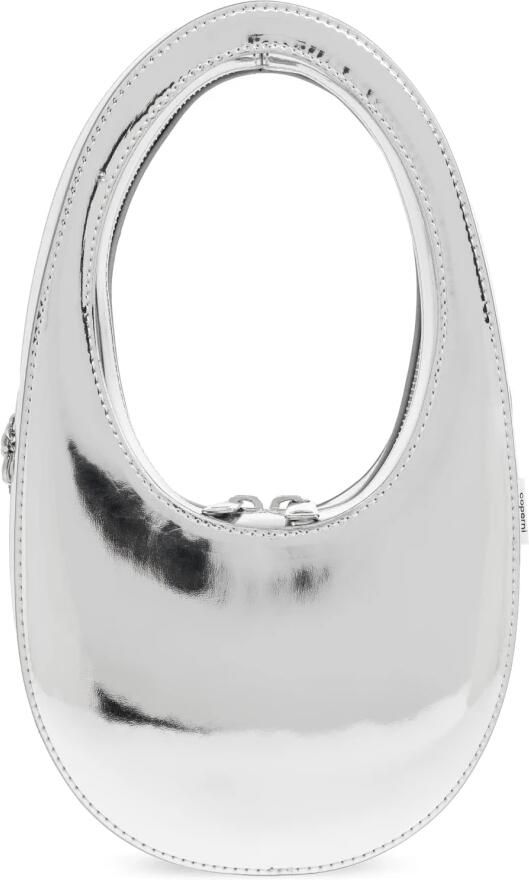 Coperni Hobo bags Mini Swipe Crossbody Synthetic Silver in wit - Foto 5