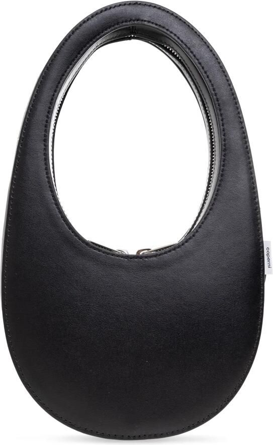 Coperni Crossbody bags Black Monochrome Mini 'Swipe' Bag With Oval Handle in zwart - Foto 6