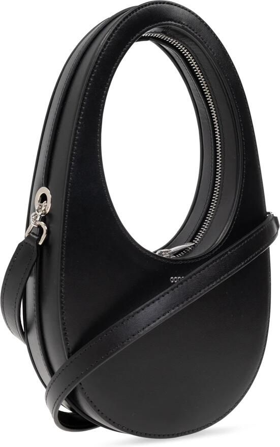 Coperni Crossbody bags Black Monochrome Mini 'Swipe' Bag With Oval Handle in zwart - Foto 5