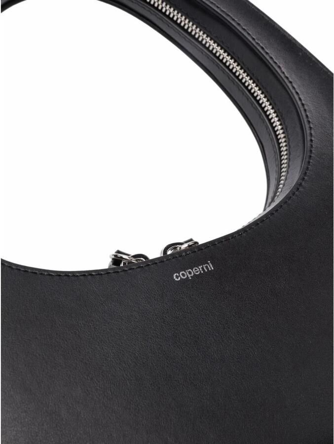 Coperni Hobo bags Baguette Swipe Crossbody Leather Black in zwart - Foto 3