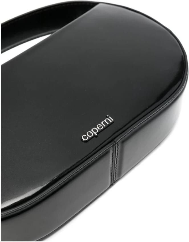 Coperni Crossbody bags Small Sound Swipe Bag Leather Black in zwart - Foto 7