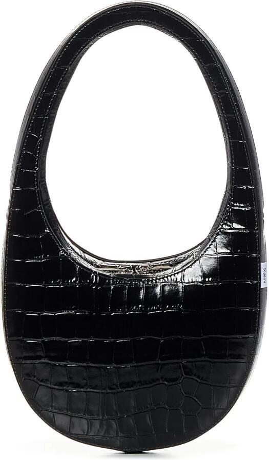 Coperni Hobo bags Black Leather Embossed Croc Effect Bag in zwart - Foto 2