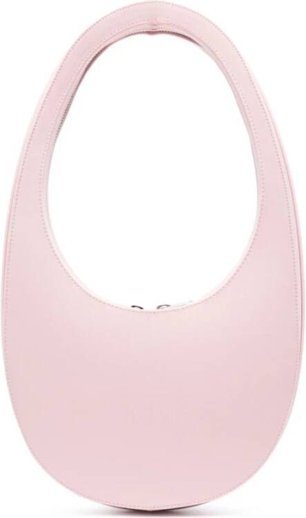 Coperni Swipe Satin Hobo Tas Pink Dames